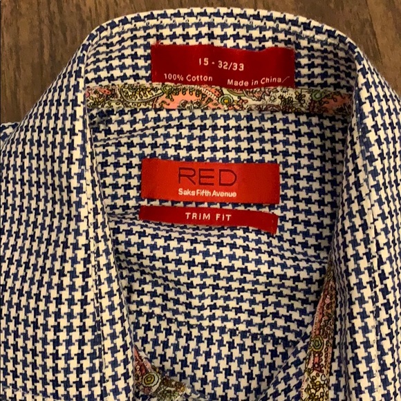 RED Saks Fifth Avenue - Picture 2 of 3